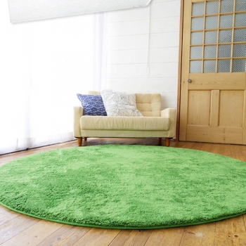 Ковер круглый зеленый Round Green Grass Carpet